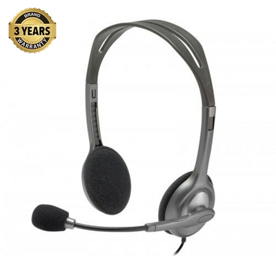 Picture of Logitech H111 Single Jack Headphone - Black