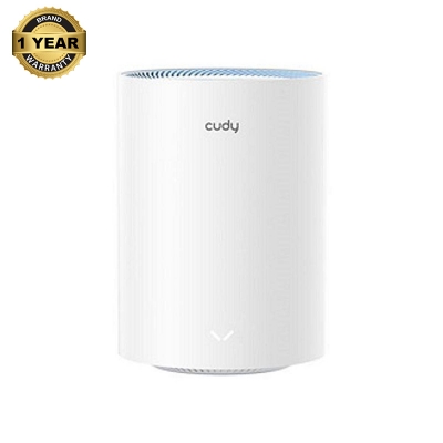 Picture of Cudy M1200 1-Pack AC1200 Dual Band Whole Home WIFI Mesh Router - White