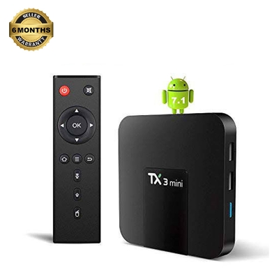 Picture of TX3 Mini 4K 2GB RAM 16GB ROM Smart Android TV Box - Black