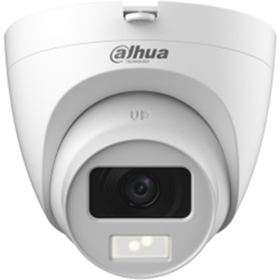 Picture of Dahua HAC-HDW1209CLQP-IL-A SMART DUAL LIGHT AUDIO 2MP 1080p Full-color Audio Dome (DAY/NIGHT full color ) HDCVI Dome Camera IR Distance 20M