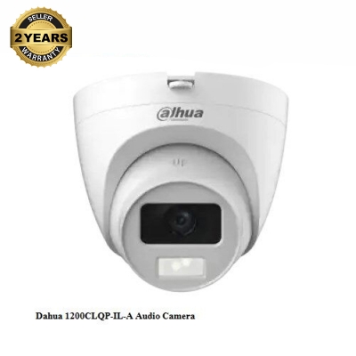 Picture of Dahua HAC-HDW1200CLQP-IL-A SMART DUAL LIGHT AUDIO 2MP 1080p Full-color Audio Dome (DAY/NIGHT full color ) HDCVI Dome Camera IR Distance 20M