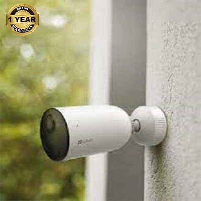 Picture of Hikvision EZVIZ CS-CB3 Wireless Battery-20 Hours Backup Security Camera Outdoor, Smart Human Motion Detection, Color Night Vision, 1080p, 2 Mega - White