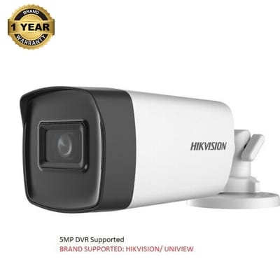 Picture of HikVision DS-2CE17H0T-IT3F 5MP Fixed  Outdoor CC Camera Up to 40 m IR distance