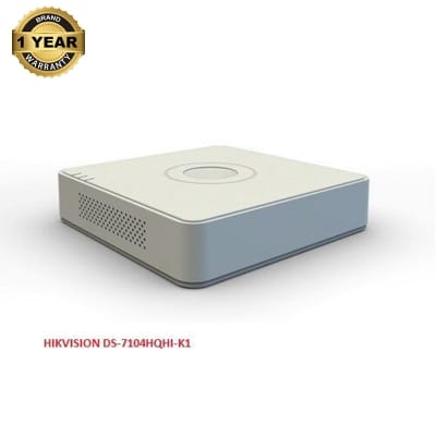 Picture of HIKVISION DS-7104HQHI-K1 1080P 5 MEGA PIXEL CAMERA SUPPORTED 4-CHANEL  Turbo HD 1080P DVR  (5MP DVR , 2 & 5 MEGA CAMERA  Supported)