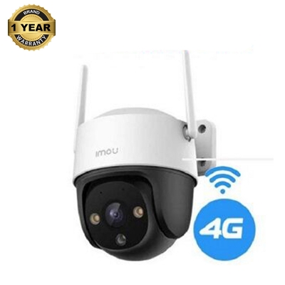 Picture of Dahua Imou cuiser 4G Camera IPC-S21FTP (Cruiser 4G PT Full Color 2.0MP) 1080P Waterproof outdoor PTZ camera, 2 way talk, Human and motion detection - White