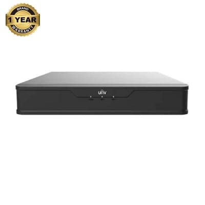 Picture of Uniview XVR 2 MEGA XVR  301-08F  Series 8 Chanel BNC, 8-ch IP, support AHD/TVI/CVI/CVBS/IP, 2MP input, 2MP encoding capability, audio over coaxial