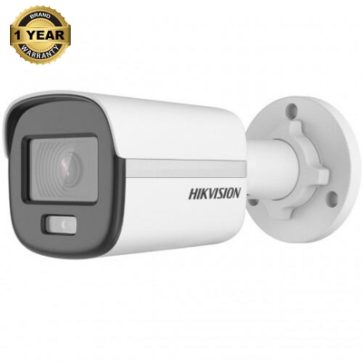 Picture of Hikvision DS-2CD1027G0-L 2MP ColorVu Fixed Network Camera For NVR & Onvif  Supported - White