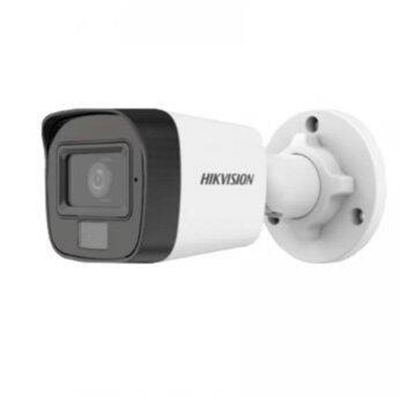 Picture of Hikvision DS-2CE16D0T-LPFS 2MP Dual Light Full Color Audio Fixed Mini Camera 25 m IR distance 2.8 mm, 3.6 mm fixed focal lens 1080p  With Box Adapter & Balun