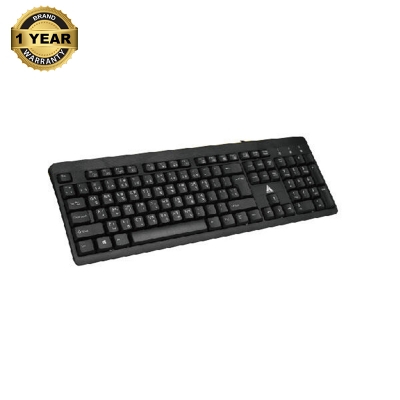 Picture of Golden Field GF-K101 Wired USB Keyboard with Bangla 12 Month Warranty - Black