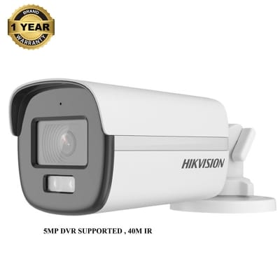 Picture of Hikvision DS-2CE12KF0T-FS  3K resulation  5MP ColorVu Audio Fixed Mini Camera 40M IR DISTANCE