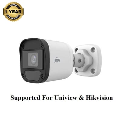 Picture of Uniview UAC-B115-F40-W  5MP IR Fixed Bullet HD Full-color camera,Analog, Bullet, Full-color, 1/3'' CMOS, 5MP, 20m  IR, DWDR, BLC, IP67