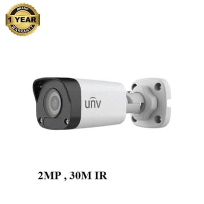 Picture of Uniview IPC2122LB- SF40- A 2MP Network IR 30m  Mini Outdoor Camera PoE Onvif Supported - White