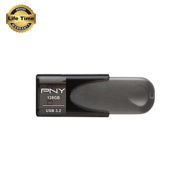 Picture of PNY Pen Drive  Turbo Attache 4 128GB USB 3.2 Flash Drive USB - Black