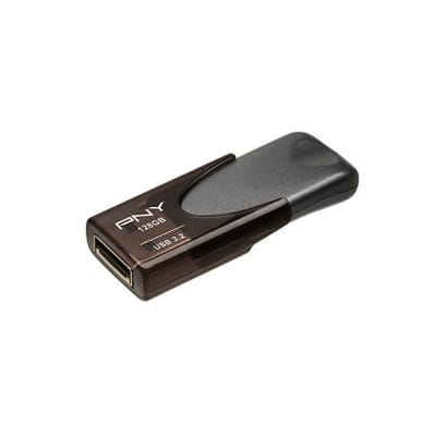 Picture of PNY Pen Drive  Turbo Attache 4 128GB USB 3.2 Flash Drive USB - Black