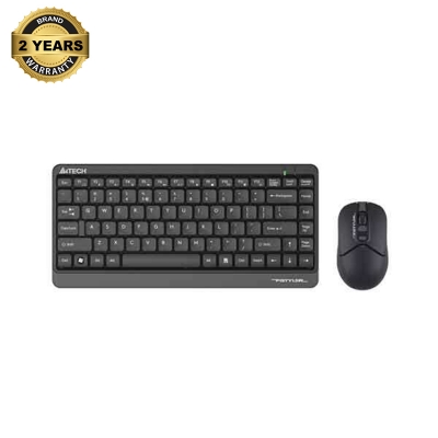 Picture of A4Tech Mini FG1112 (2.4G Power-Saving) wireless combo Keyboard & Mouse - Black