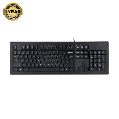 Picture of A4Tech KRS-82 FN Multimedia USB Comfort Bangla Layout Keyboard, Replacement 12 Month Warranty - Black