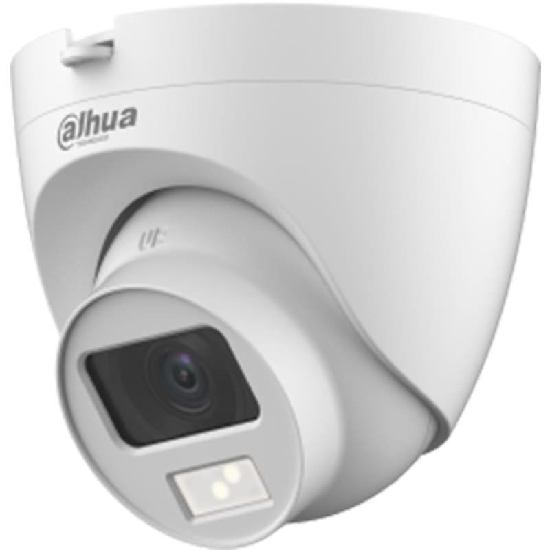 Picture of Dahua HAC-HDW1209CLQP-A SMART DUAL LIGHT AUDIO 2MP 1080p Full-color Audio Dome (DAY/NIGHT full color ) HDCVI Dome Camera IR Distance 20M