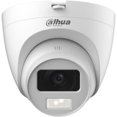 Picture of Dahua HAC-HDW1209CLQP-A SMART DUAL LIGHT AUDIO 2MP 1080p Full-color Audio Dome (DAY/NIGHT full color ) HDCVI Dome Camera IR Distance 20M