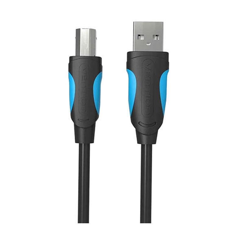 Picture of PRINTER CABLE VENTION VAS-A16-B300 USB2.0 A Male to B Male Print Cable 3M Black - Black