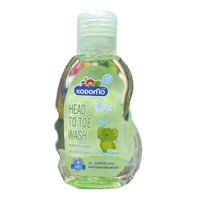 Picture of Kodomo Baby Head to Toe Wash 100 Ml Gentle Cleansing for Infant Hair And Skin