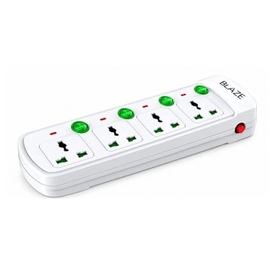 Picture of Blaze Easy Multi-Plug (4 Socket, 2 Pin,5 Yeard) 2500W