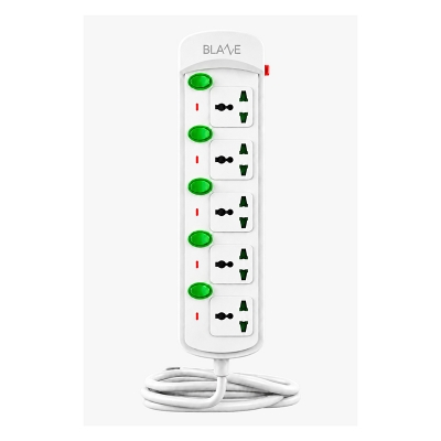 Picture of Blaze Easy Multi-Plug (5 Socket, 2 Pin, 3 Yeard) 2500W