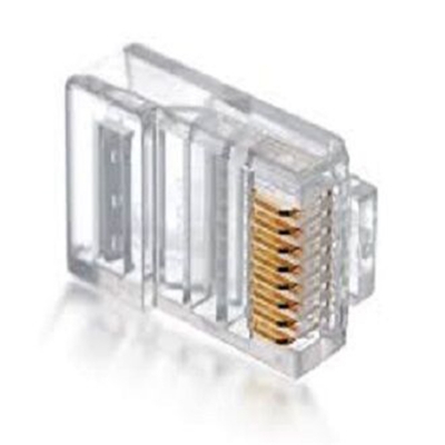 Picture of RJ45 Connector CAT5 Gold Shielded Modular Plug Network Connector 1pcs