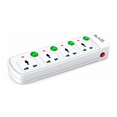 Picture of Blaze Easy Multi-Plug (4 Socket, 2 Pin,3 Yeard) 2500W