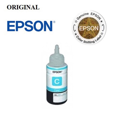 Picture of Epson 664 Ecotank Ink 70ML CYAN For Epson L130/L380 Printer - Cyan