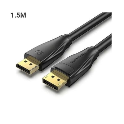 Picture of Vention HCDBG 8K DP 1.4 Male to Male HD Cable - 1.5M - Black