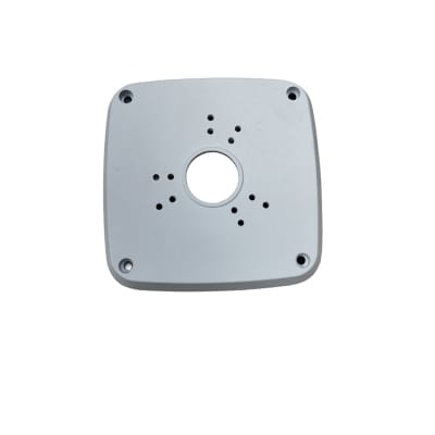Picture of CCTV Junction Box For IP analog  Camera Bracket CCTV Accessories Surveillance Dome b ullet Waterproof CC Camera  Junction Box Metal 4.5 inch by 4.5 Inch - White