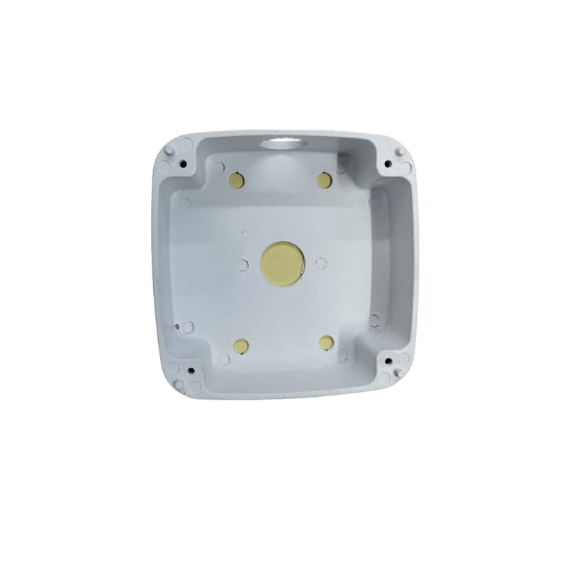 Picture of CCTV Junction Box For IP analog  Camera Bracket CCTV Accessories Surveillance Dome b ullet Waterproof CC Camera  Junction Box Metal 4.5 inch by 4.5 Inch - White