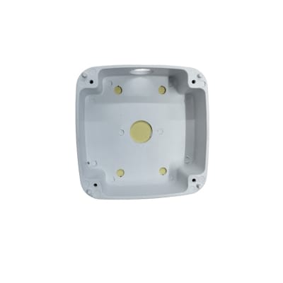 Picture of CCTV Junction Box For IP analog  Camera Bracket CCTV Accessories Surveillance Dome b ullet Waterproof CC Camera  Junction Box Metal 4.5 inch by 4.5 Inch - White