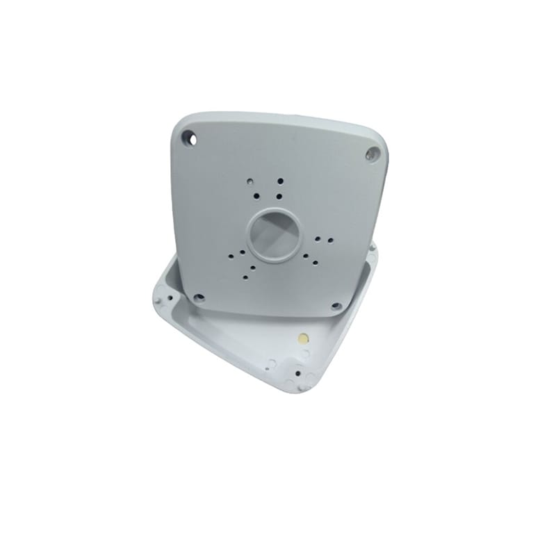 Picture of CCTV Junction Box For IP analog  Camera Bracket CCTV Accessories Surveillance Dome b ullet Waterproof CC Camera  Junction Box Metal 4.5 inch by 4.5 Inch - White