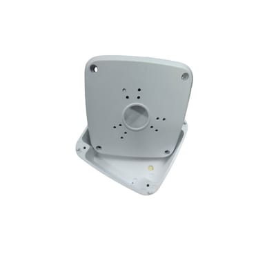 Picture of CCTV Junction Box For IP analog  Camera Bracket CCTV Accessories Surveillance Dome b ullet Waterproof CC Camera  Junction Box Metal 4.5 inch by 4.5 Inch - White