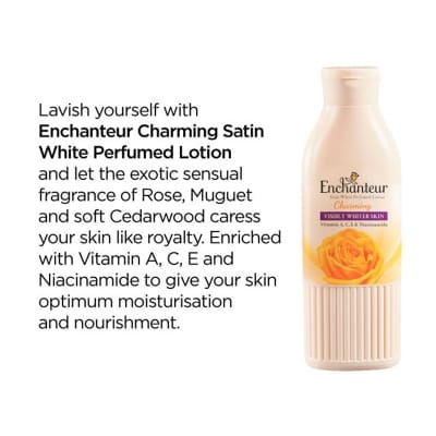 Picture of Enchanteur  Perfumed Satin White Lotion – Charming 250ml