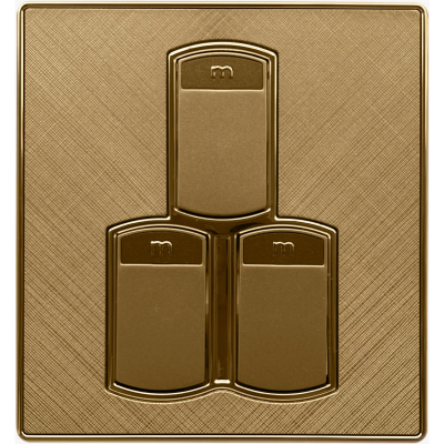 Picture of Blaze Elegant-3 Gang 1 Way Switch