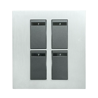 Picture of Blaze Crown-4 Gang 1 Way Switch