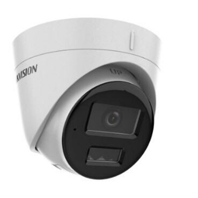 Picture of HIKVISION 2 MP Smart Hybrid Light Fixed With Audio  Turret Network Camera Onvif - White