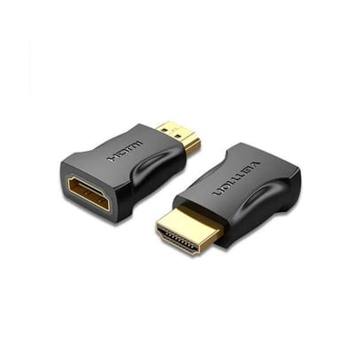 Picture of VENTION HDMI Male to Female Adapter Black (AIMB0) - Black