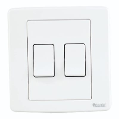 Picture of CLICK-PRIME-2 Gang 2 Way Switch