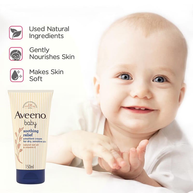 Picture of Aveeno Baby Soothing Relief Emollient Cream 150ml
