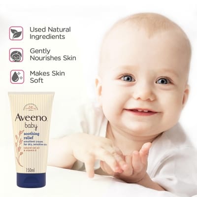 Picture of Aveeno Baby Soothing Relief Emollient Cream 150ml