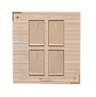 Buy Click Daisy 4 Gang 1 Way Switch, 16A  Online at Best Price In Bangladesh