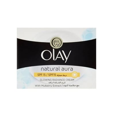 Picture of Olay Natural Aura Glowing Radiance Day Cream SPF15  - 50gm (Thailand)