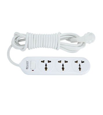 Picture of CLICK Popular Extension Socket 3SKT -