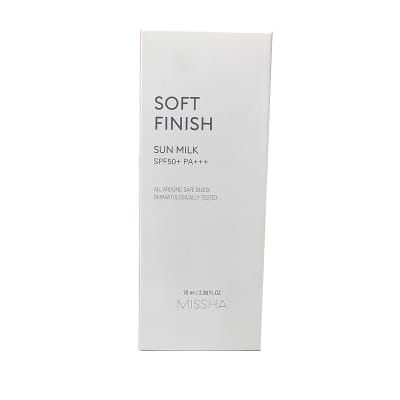 Picture of Missha All Around Safe Block Soft Finish Sun Milk SPF 50+ - 70ml (Korea)
