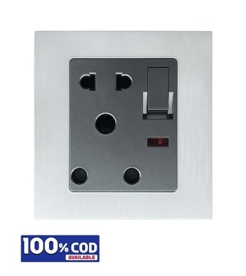 Picture of Blaze Crown 3 & 2pin Round Socket With Switch 15A