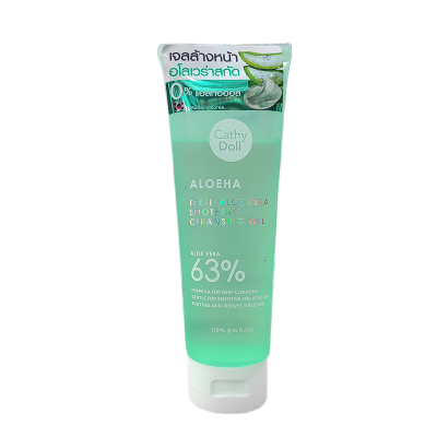 Picture of Cathy Doll Aloeha Fresh Aloe Vera 63% Soothing Cleansing Gel - 120ml (Korea)