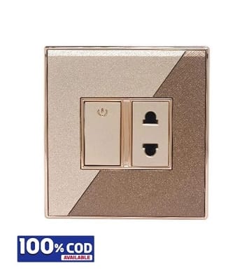Picture of Click Marigold 2PIN Socket With Switch